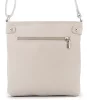 Rialto bézs női bőr válltáska, crossbody 22 x 22 x 4 cm