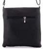 Rialto fekete női bőr válltáska, crossbody 24 x 23 x 4 cm