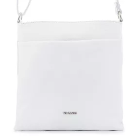   Rialto fehér női bőr válltáska, crossbody 24 x 23 x 4 cm