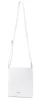 Rialto fehér női bőr válltáska, crossbody 24 x 23 x 4 cm