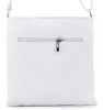 Rialto fehér női bőr válltáska, crossbody 24 x 23 x 4 cm