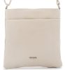 Rialto bézs női bőr válltáska, crossbody 24 x 23 x 4 cm