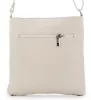 Rialto bézs női bőr válltáska, crossbody 24 x 23 x 4 cm