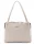 Rialto tripla rekeszes bézs női bőr válltáska 31 x 23 x 12 cm