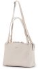 Rialto tripla rekeszes bézs női bőr válltáska 31 x 23 x 12 cm