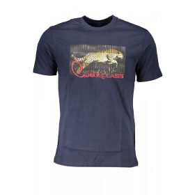 Cavalli Class férfi kék rövid ujjú póló