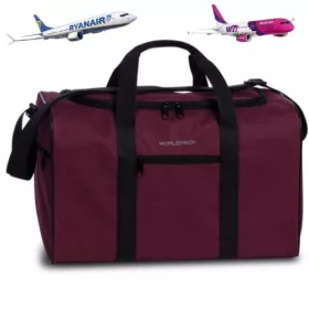 Worldpack bordó utazótáska, 40 cm