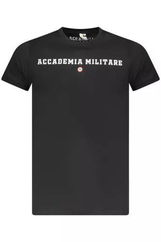 ACCADEMIA MILITARE FEKETE FÉRFI RÖVID UJJÚ PÓLÓ