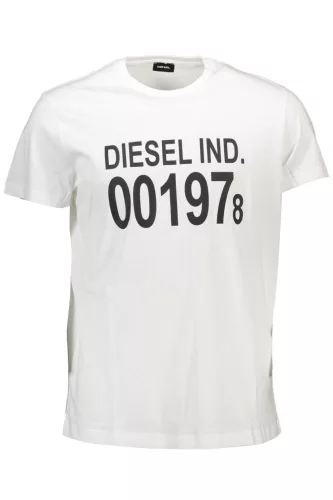 DIESEL RÖVID UJJÚ FÉRFI PÓLÓ FEHÉR