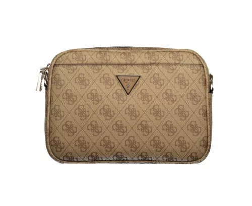 Guess Jeans Meridian II bézs női oldaltáska, crossbody 24 x 17 x 5 cm