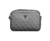 Guess Jeans Meridian II fekete női oldaltáska, crossbody 24 x 17 x 5 cm