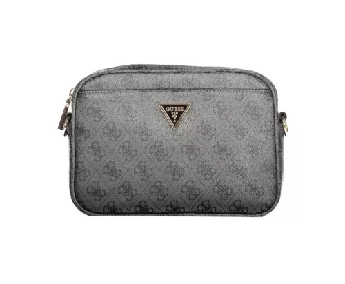 Guess Jeans Meridian II fekete női oldaltáska, crossbody 24 x 17 x 5 cm