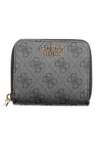Guess jeans női pénztárca fekete 12 x 10 x 3 cm