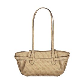 Guess bézs mintás női válltáska 30 x 18 x 11 cm