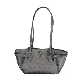   Guess Jeans Yesba fekete mintás női válltáska 30 x 18 x 11 cm