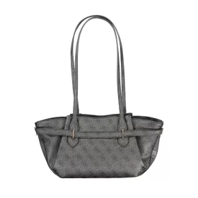   Guess Jeans Yesba fekete mintás női válltáska 30 x 18 x 11 cm