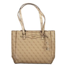 Guess jeans női táska, bézs 30 x 27 x 12 cm