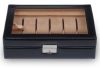 Sacher: 12 db-os ablakos fedelű karóratartó doboz