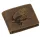 GreenDeed horgász bőr pénztárca csuka mintával 12,3 x 9 cm
