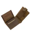 GreenDeed horgász bőr pénztárca csuka mintával 12,3 x 9 cm