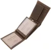 GreenDeed horgász bőr pénztárca harcsa mintával 12 x 9,5 cm