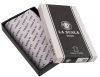 La Scala Luxury piros színű, női, bőr nagyméretű pénztárca 18,2 x 10 cm