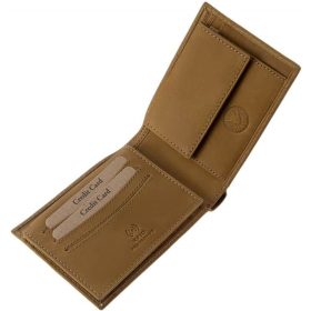   GreenDeed horgász bőr pénztárca ponty nyomattal, RFID védelemmel