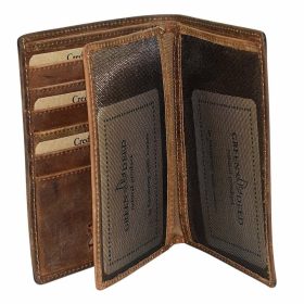   GreenDeed vadász bőr pénztárca, irattartó szarvas mintával