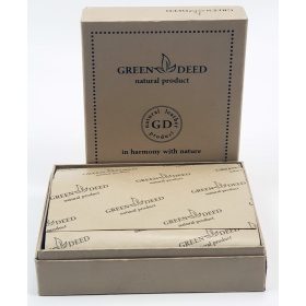 GreenDeed vadász bőr pénztárca szarvas mintával