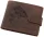 GreenDeed horgász bőr pénztárca ponty mintával 12,3 x 9 cm