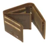 GreenDeed horgász bőr pénztárca ponty mintával 12,3 x 9 cm