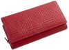 Női pénztárca valódi bőrből La Scala Luxury nagyméretű bőr pénztárca  19 x 10 cm