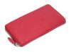  Sylvia Belmonte piros női bőr pénztárca 18,8 × 9,5 cm