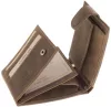 GreenDeed férfi átkapcsos barna bőr pénztárca taxi autós mintával 12 × 9,2 cm