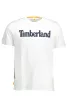 TIMBERLAND RÖVID UJJÚ FÉRFI PÓLÓ FEHÉR S