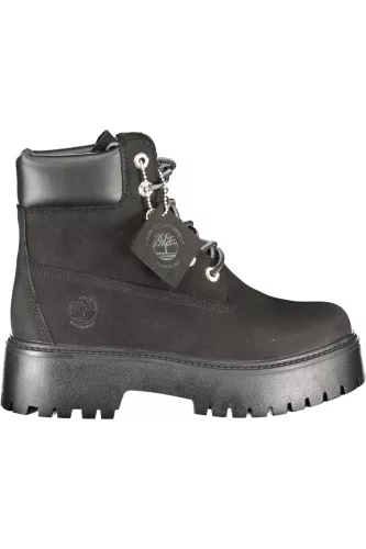 Timberland női fekete bakancs