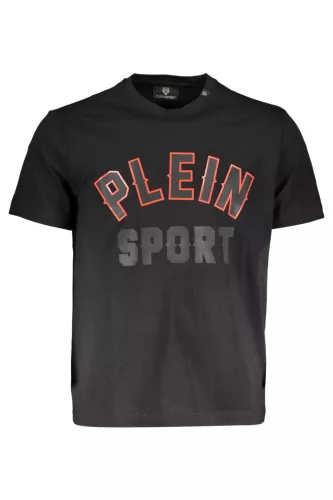 PLEIN SPORT RÖVID UJJÚ FÉRFI PÓLÓ FEKETE
