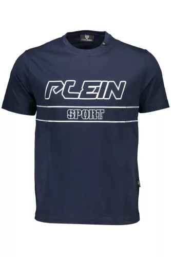 PLEIN SPORT RÖVID UJJÚ FÉRFI PÓLÓ, KÉK
