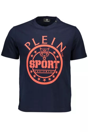 PLEIN SPORT RÖVID UJJÚ FÉRFI PÓLÓ, KÉK