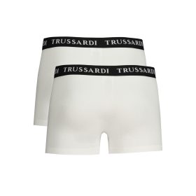 Trussardi férfi fehér boxer 2 db XL