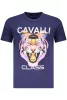CAVALLI CLASS RÖVID UJJÚ PÓLÓ FÉRFI KÉK XL