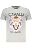 CAVALLI CLASS RÖVID UJJÚ PÓLÓ FÉRFI SZÜRKE L