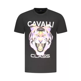 CAVALLI CLASS RÖVID UJJÚ PÓLÓ FÉRFI FEKETE 2XL