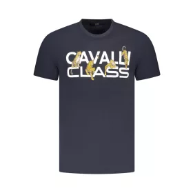 CAVALLI CLASS RÖVID UJJÚ PÓLÓ FÉRFI KÉK M