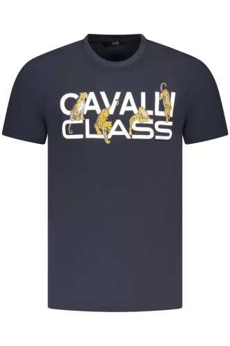 CAVALLI CLASS RÖVID UJJÚ PÓLÓ FÉRFI KÉK M
