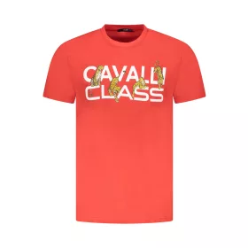 CAVALLI CLASS RÖVID UJJÚ PÓLÓ FÉRFI PIROS L