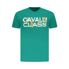 CAVALLI CLASS RÖVID UJJÚ PÓLÓ FÉRFI ZÖLD L