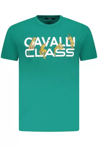 CAVALLI CLASS RÖVID UJJÚ PÓLÓ FÉRFI ZÖLD L