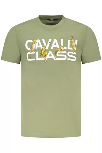 CAVALLI CLASS RÖVID UJJÚ PÓLÓ FÉRFI ZÖLD L