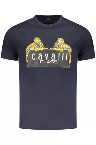 CAVALLI CLASS RÖVID UJJÚ PÓLÓ FÉRFI KÉK 2XL
